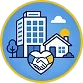 Big-company capability, small-company feel badge